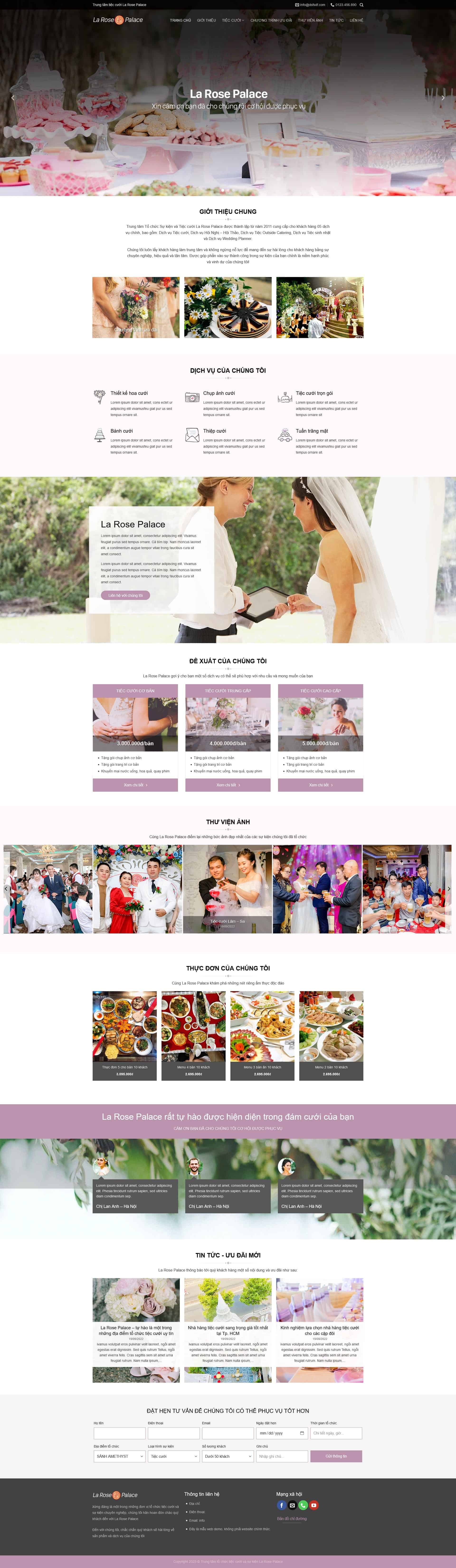 nhahangtieccuoi.mauthemewp Theme wordpress nhà hàng tiệc cưới