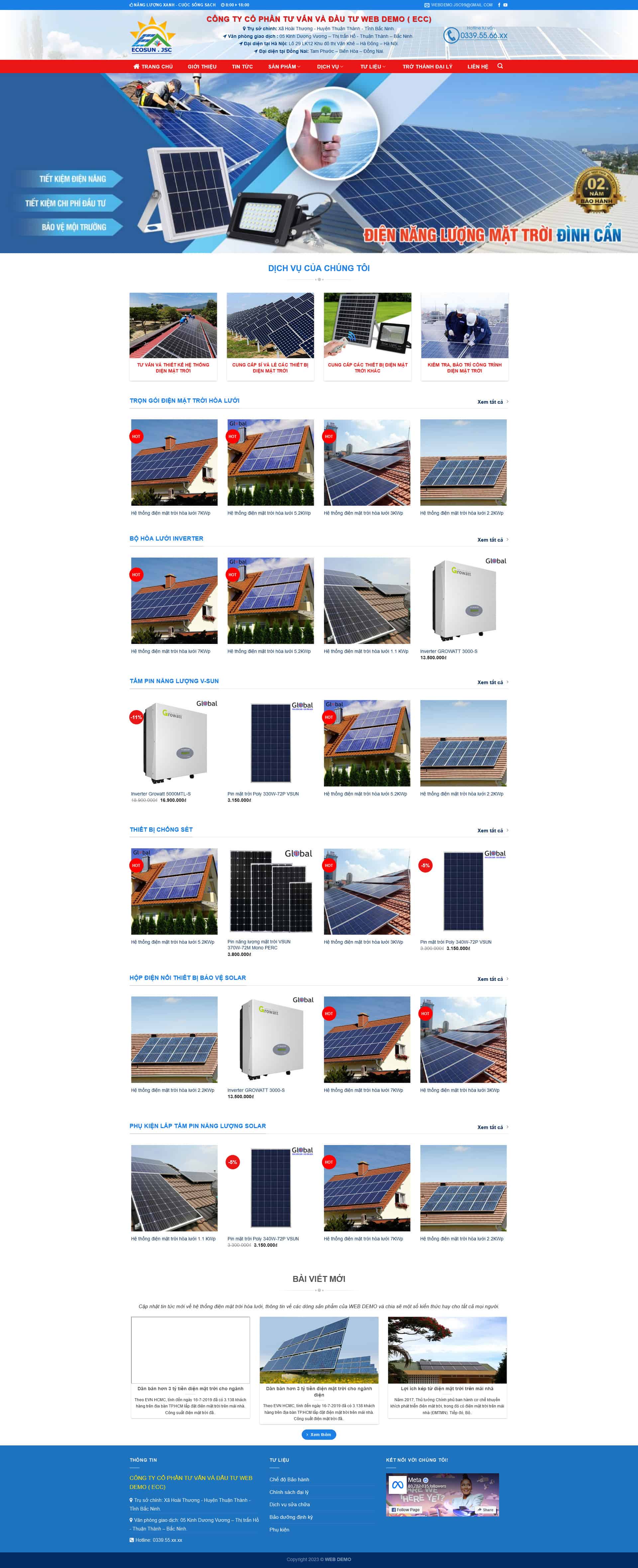 solar2.mauthemewp.com Theme wordpress năng lượng mặt trời 2