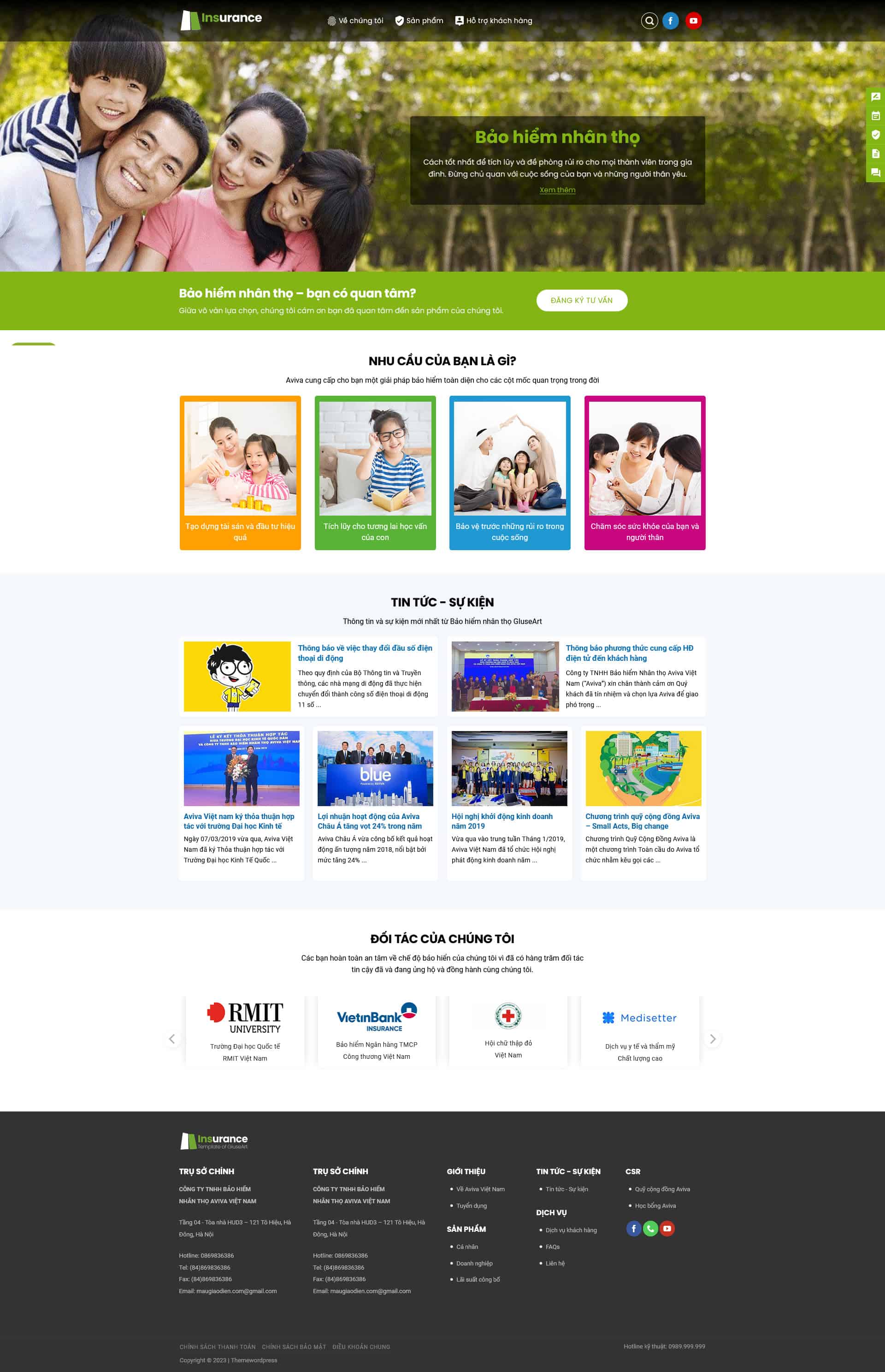 baohiem.mauthemewp.com Theme wordpress công ty bảo hiểm