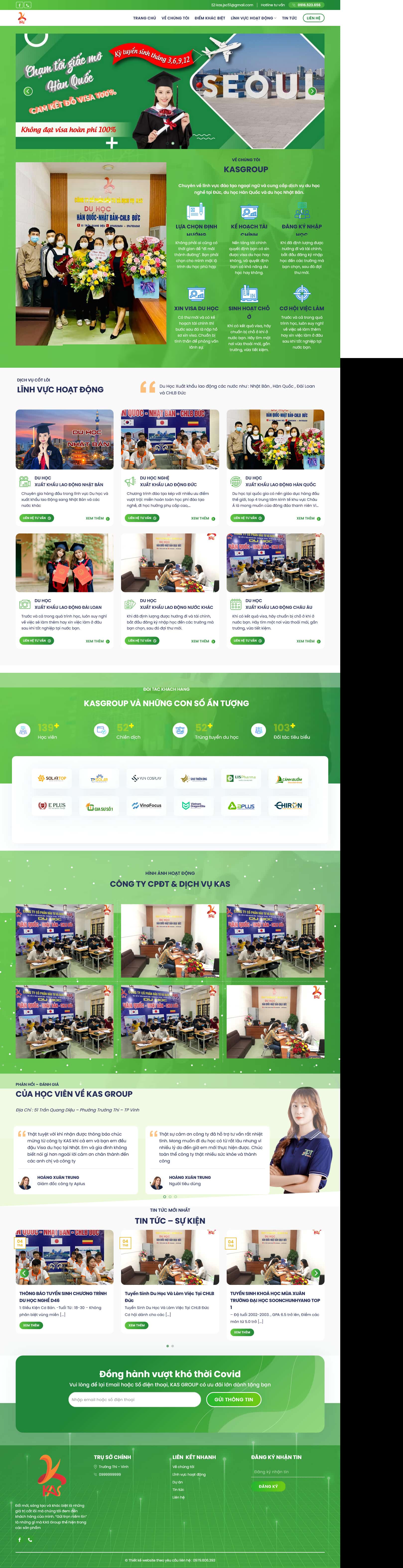 duhoc.mauthemewp.com Theme wordpress du học nước ngoài