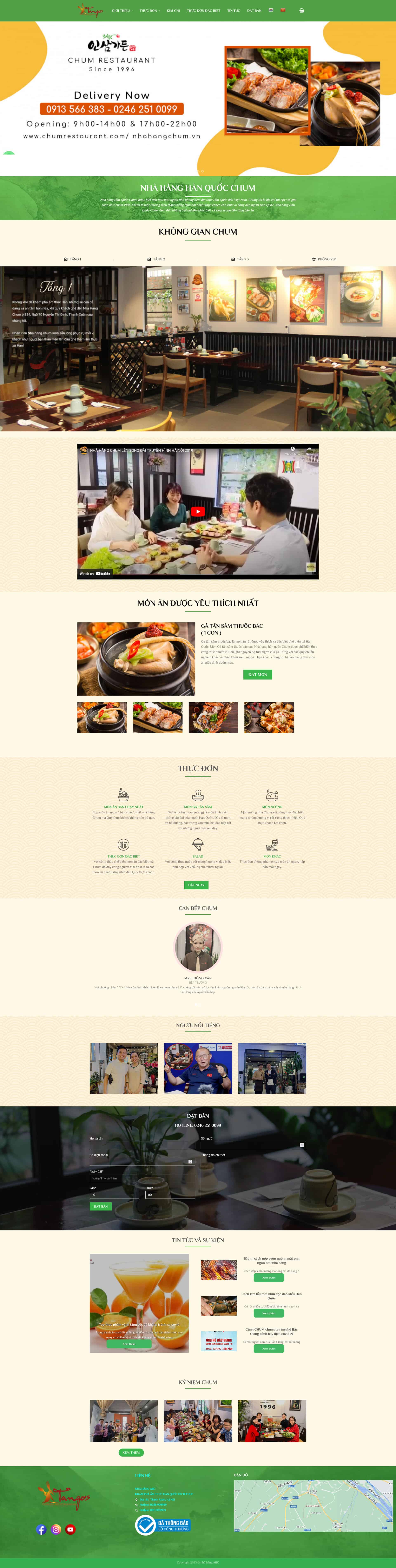 nhahangchum.mauthemewp.com Theme wordpress nhà hàng đẹp