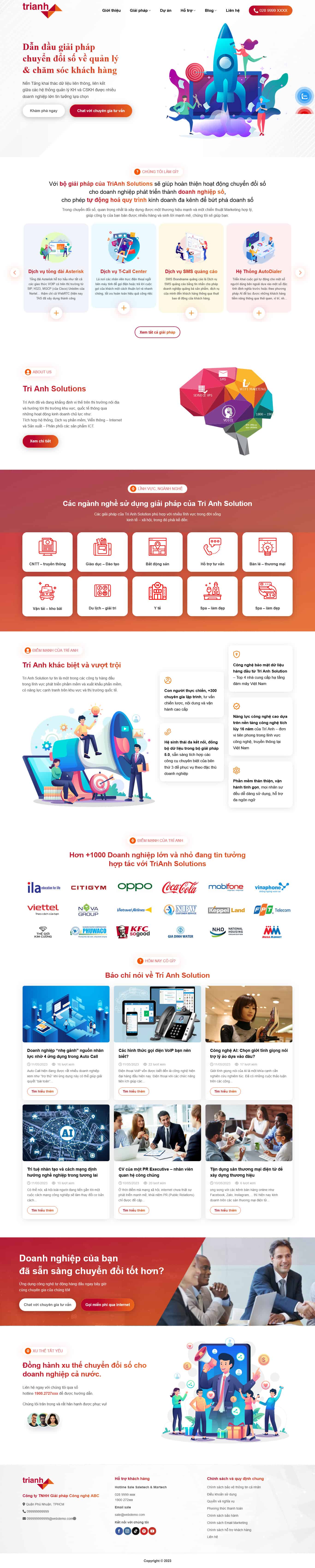 chuyendoiso2.mauthemewp.com Theme wordpress công ty maketing online ,chuyển đổi số 2
