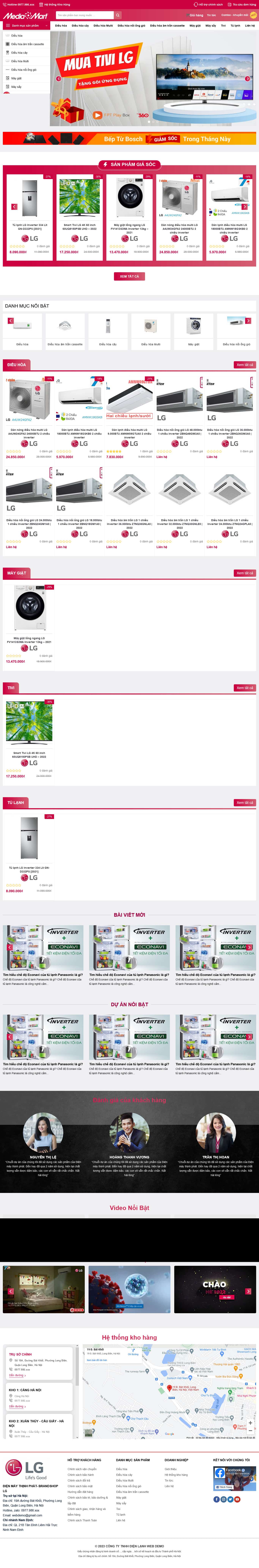 dienmay8.mauthemewp.com Theme wordpress điện máy 8