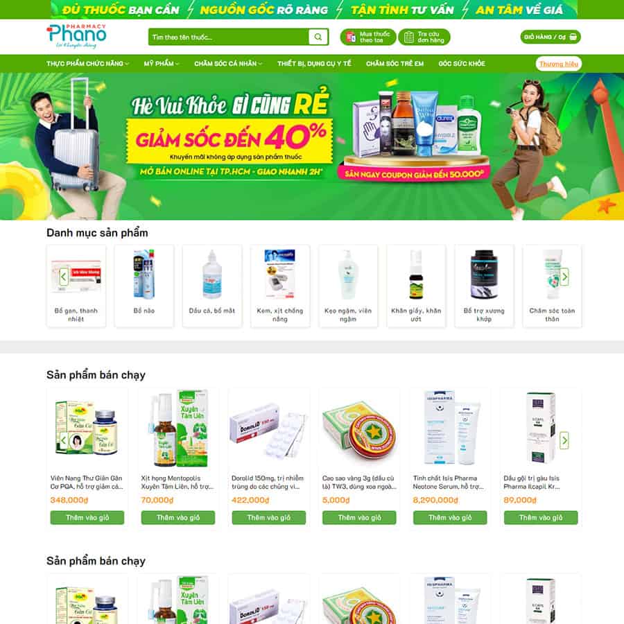 nhathuoc04 Theme wordpress nhà thuốc 04 cao cấp