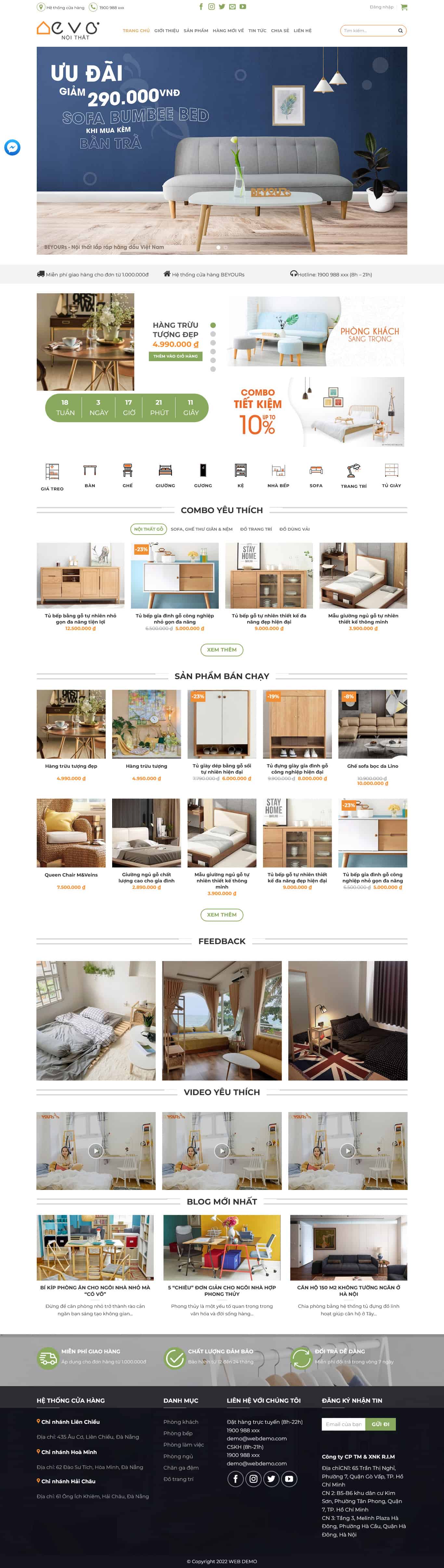 noithat31.mauthemewp.com Theme wordpress nội thất 31