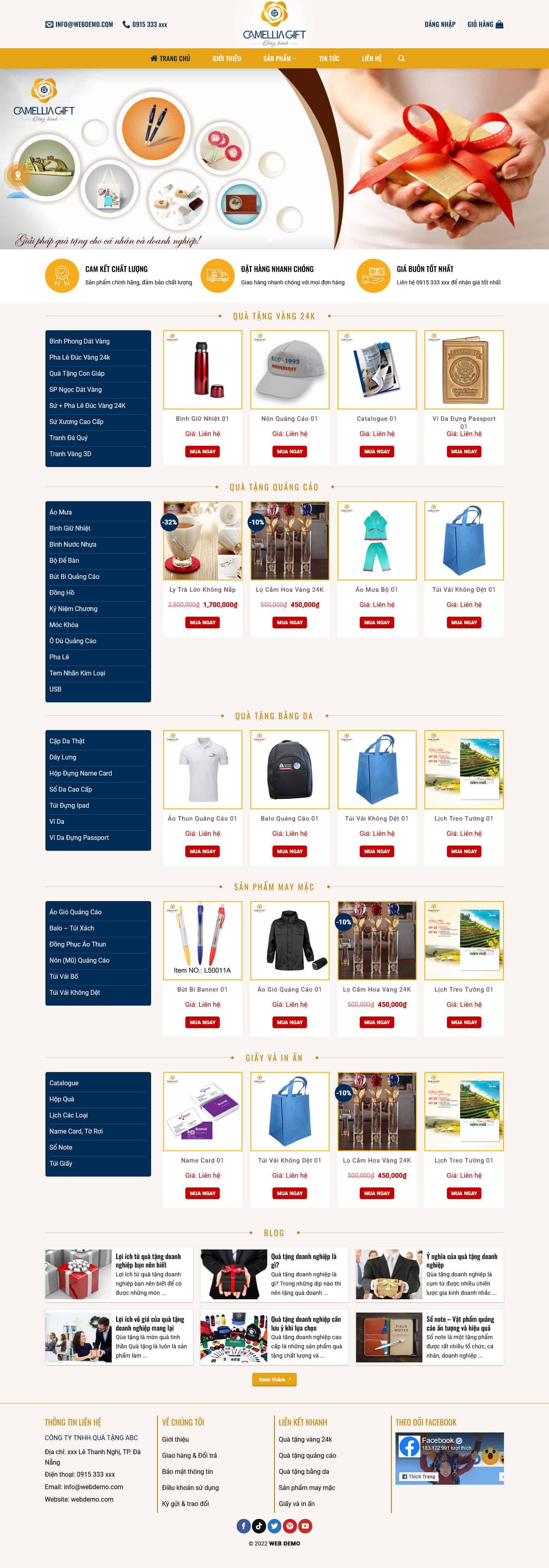 quatang.mauthemewp.com Theme wordpress bán quà tặng